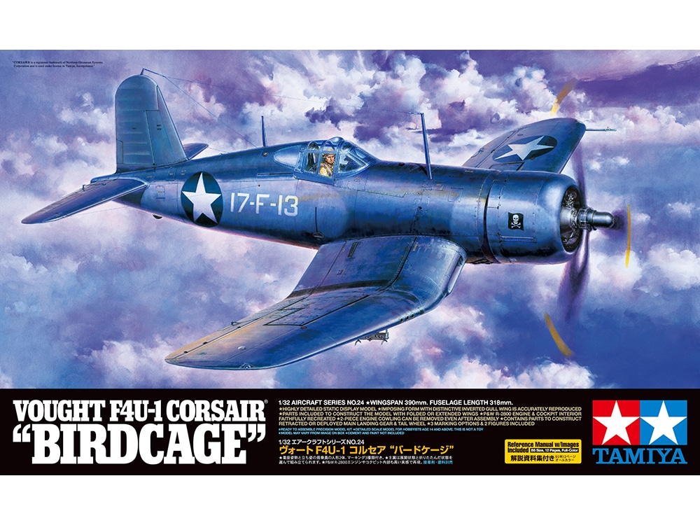 Tamiya Vought F4U-1 Cosair "Birdcage" 1/32 60324