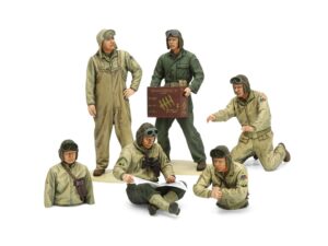 Tamiya US Tank Crew Set - European Theater 1/35 35347