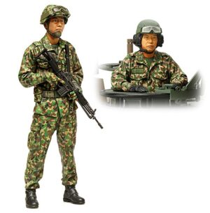 Tamiya JGSDF Tank Crew Set 1/16 36316
