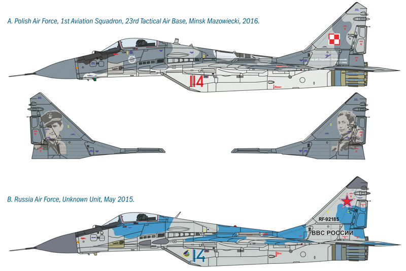 Italeri 1/72 Mikoyan MiG-29A Fulcrum 1377 - Image 5