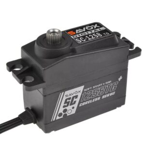 Savox SAV-SC1258TGB High Torque CORELESS DIGI SERVO 12KG @ 6.0V - BLACK