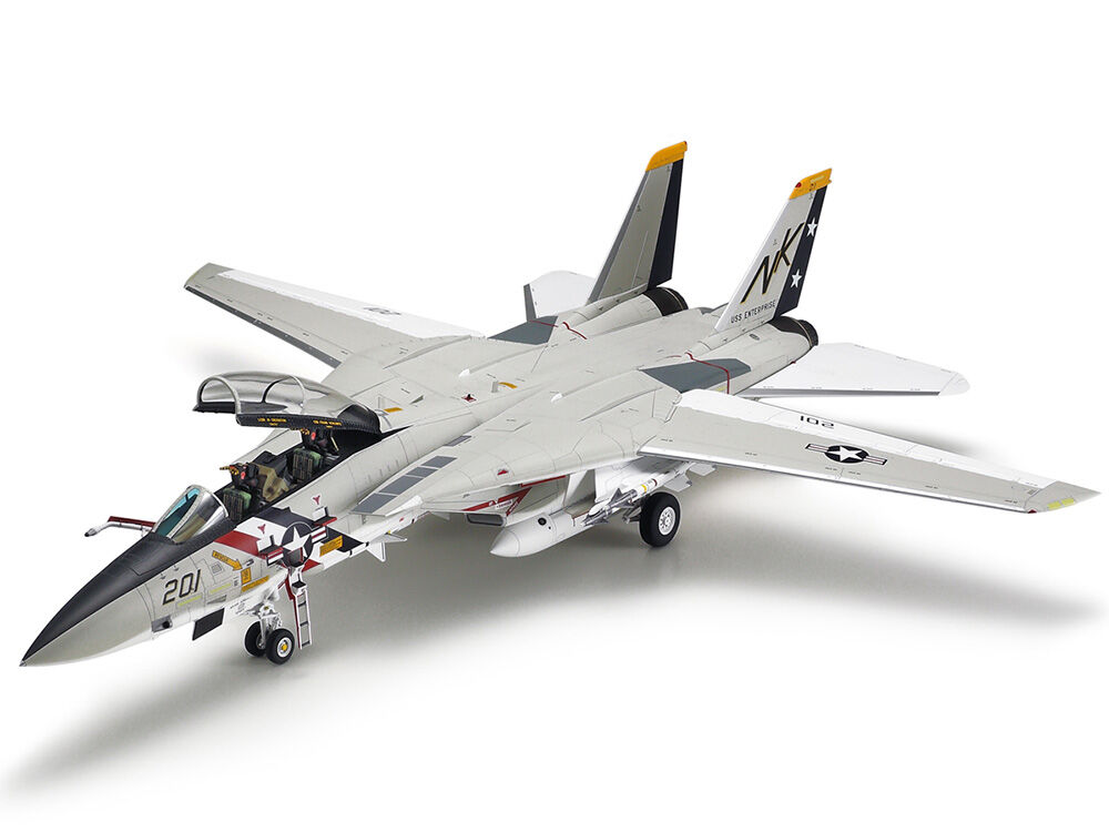 Tamiya F-14A Tomcat Aircraft Model Kit 1:48 61114