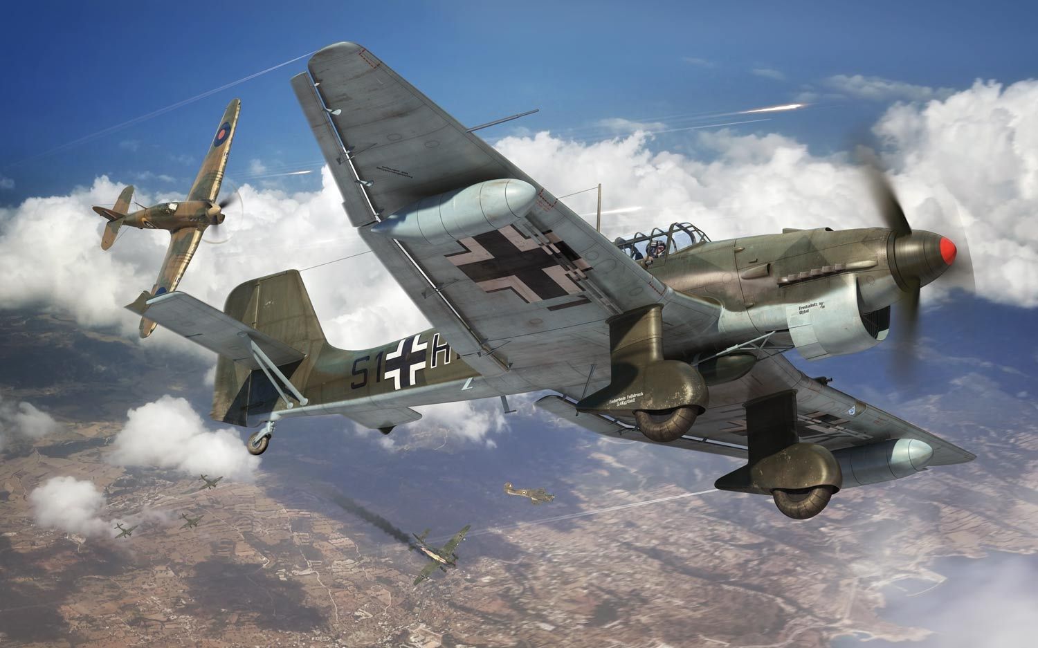 Airfix Junkers JU87B-2/R-2 1:48 A07115