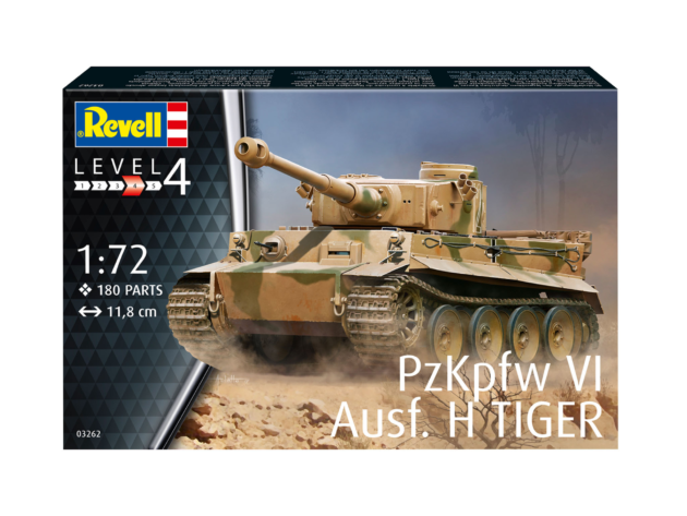 Revell PzKpfw VI Ausf. H TIGER 1/72 03262 - Image 10
