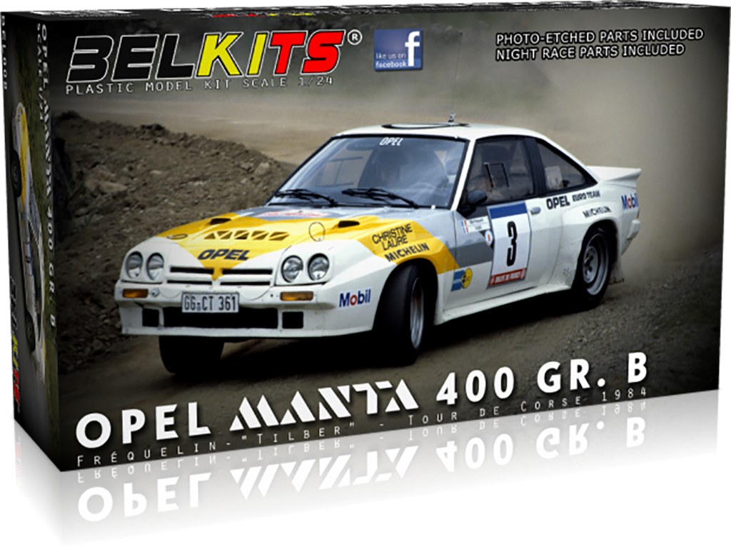 Belkits Opel Manta 400 Gr.B Frequelin 1/24