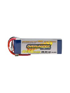 Overlander 4250mAh 6S 22.2v 35C LiPo Battery