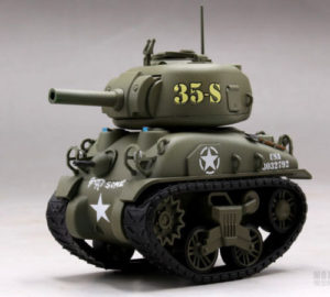 MENG MODEL – M4A1 SHERMAN U.S TANK WORLD WAR TOON
