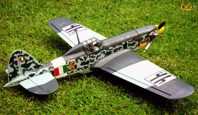 VQ Models Macchi 205 Veltro (Serie 1) 62.2" VQ Models ARF Aircraft - Image 6