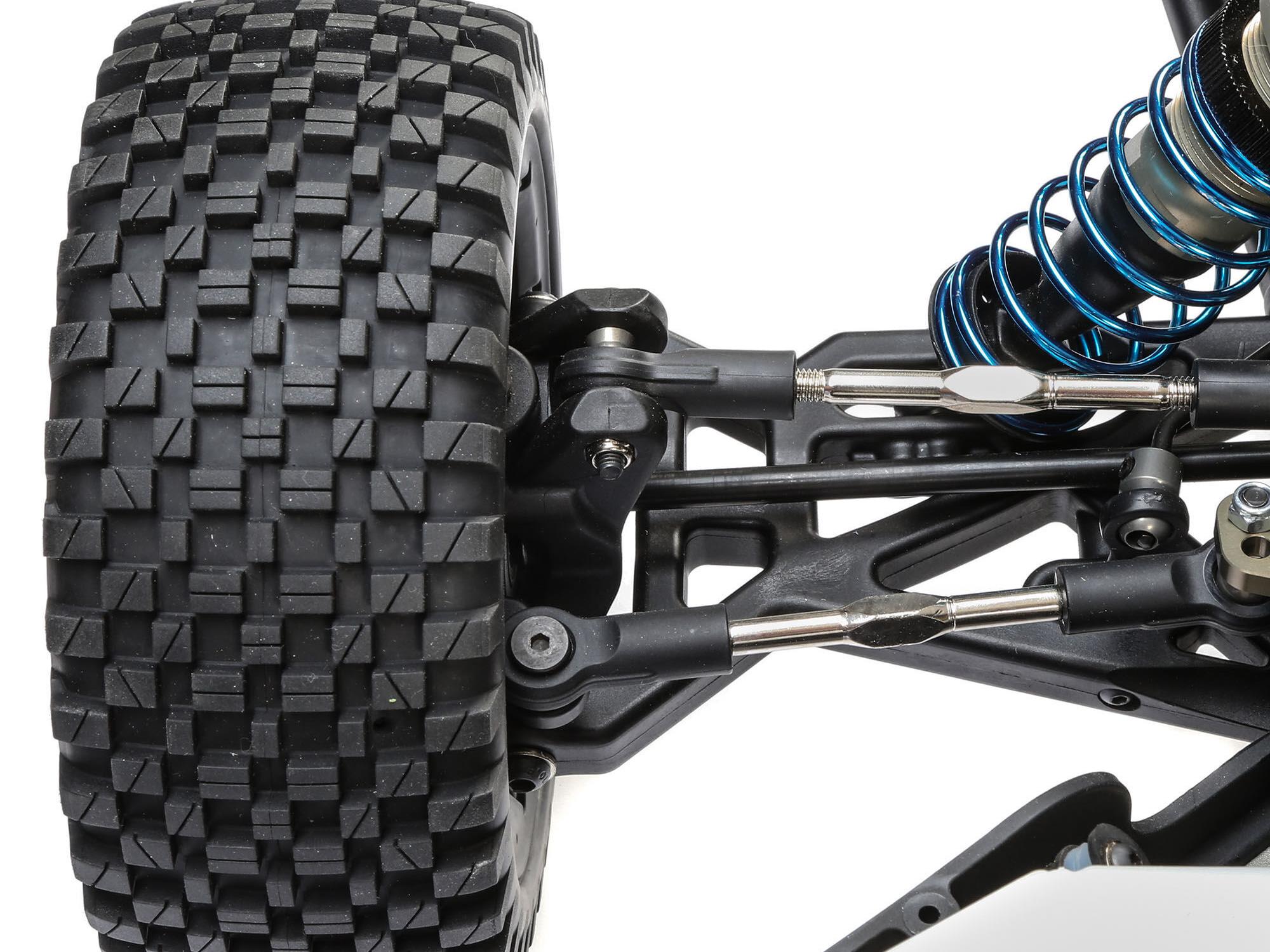 losi 1/5 5IVE-T 2.0 V2 4WD Petrol BND SCT Grey/Blue/White C-LOS05014V2T1 - Image 14