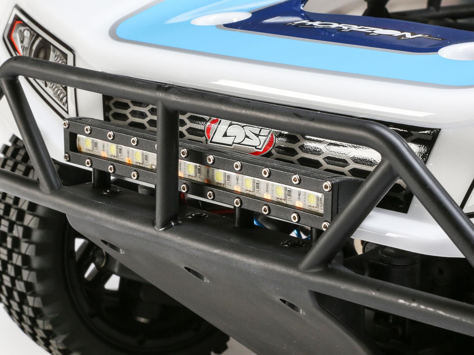 losi 1/5 5IVE-T 2.0 V2 4WD Petrol BND SCT Grey/Blue/White C-LOS05014V2T1 - Image 18