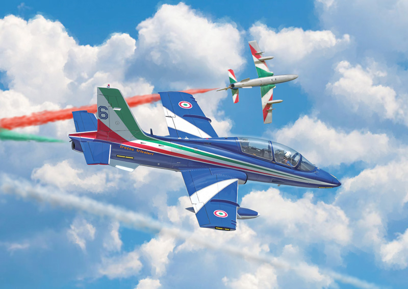 Italeri 1/72 MB 339 P.A.N 2018 LIVERY 1418 - Image 8