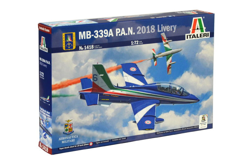 Italeri 1/72 MB 339 P.A.N 2018 LIVERY 1418