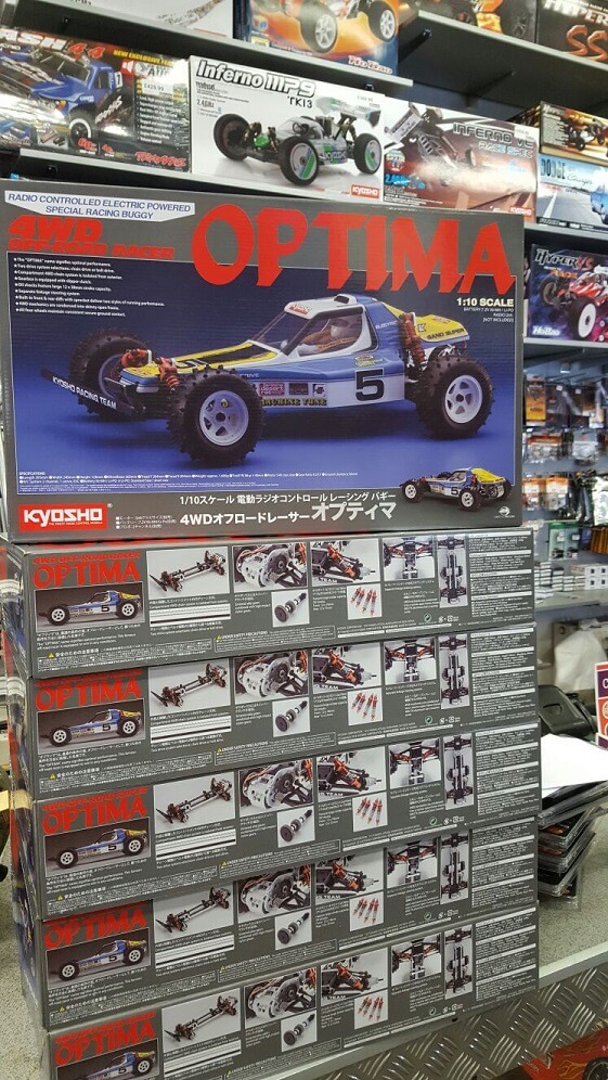 Kyosho Optima Legendary Series Arrived