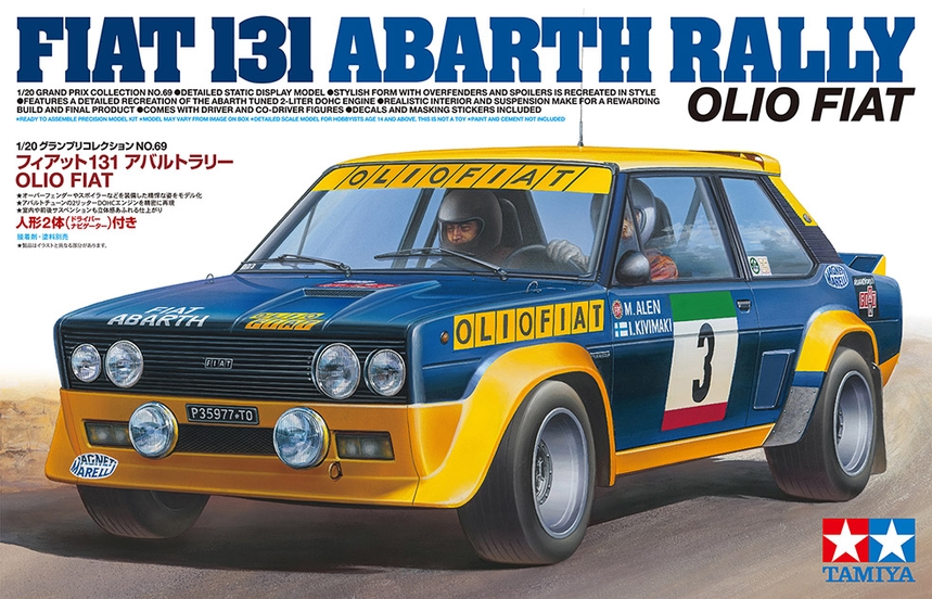 Tamiya Fiat 131 Abarth Rally 1/20 20069