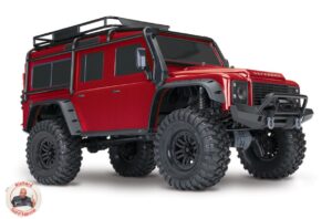 TRAXXAS TRX-4 RED LAND ROVER DEFENDER