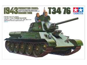 TAMIYA RUSSIAN T34/76 TANK 1943 1/35 35059