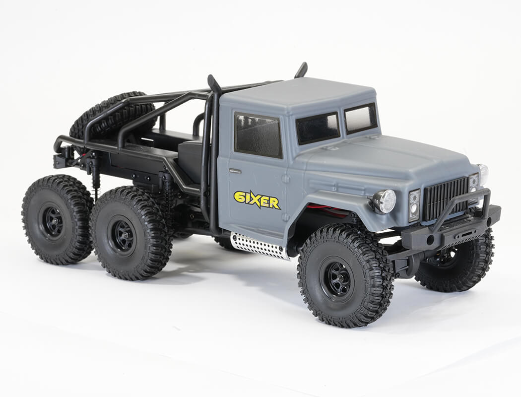 FTX OUTBACK MINI X SIXER 1:18 TRAIL READY-TO-RUN GREY - Image 9