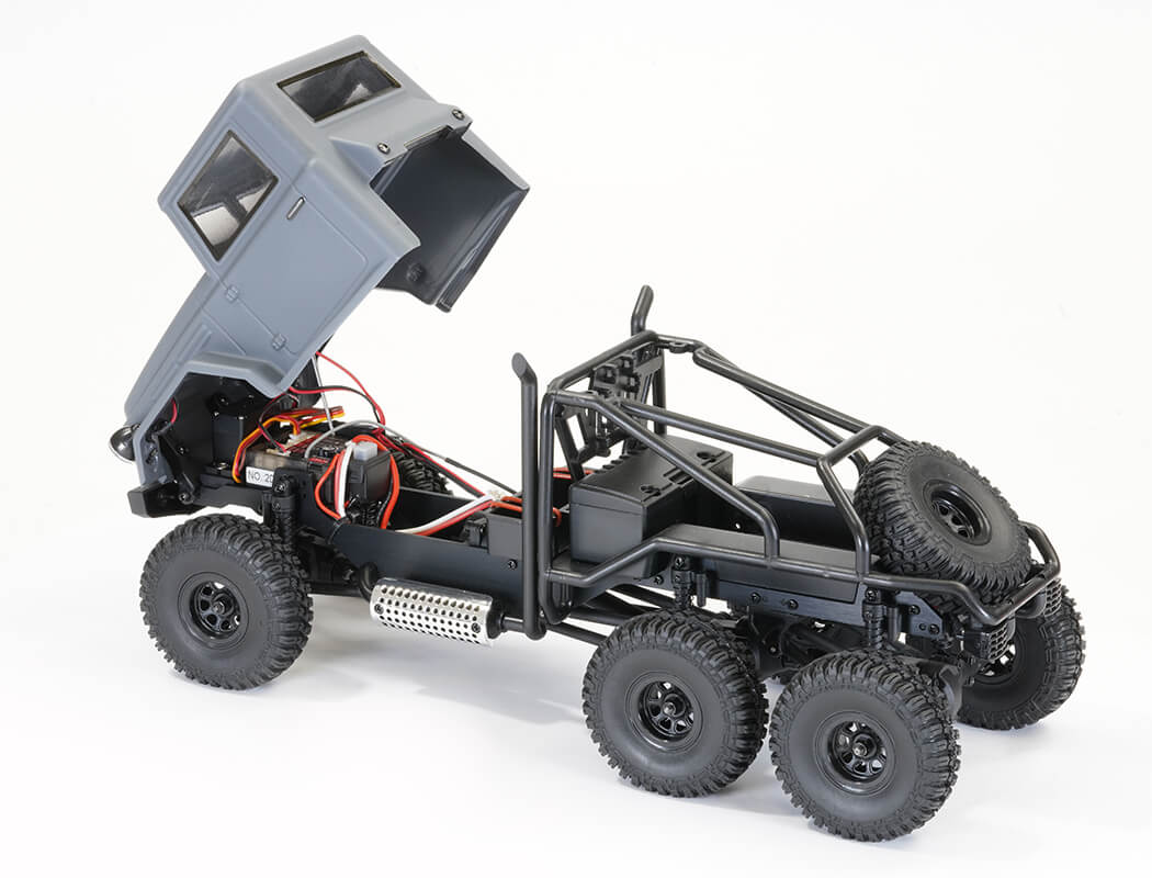FTX OUTBACK MINI X SIXER 1:18 TRAIL READY-TO-RUN GREY - Image 3
