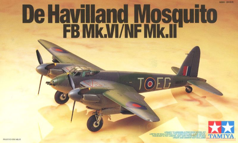 Tamiya De Havilland Mosquito FB Mk.VI 1/72 60747