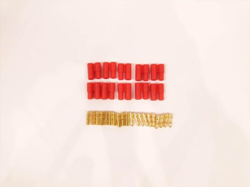 3.5mm Gold 10prs w/polarity housing