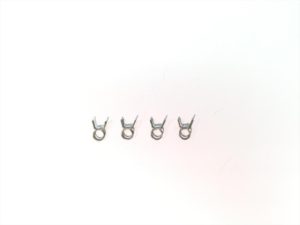 Logic Fuel Tubing Clips 5.5mm diameter (Pk4)