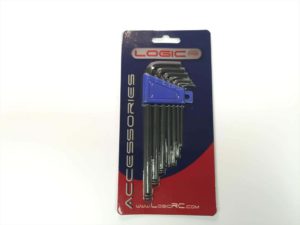 Logic 7pc Hex Ball Wrench Set - 1.5~6mm
