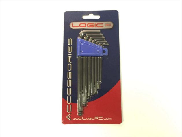 Logic 7pc Hex Ball Wrench Set - 1.5~6mm