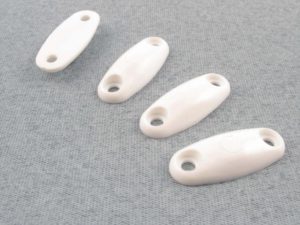 Radioactive U C Clamps - Double flat (pk4)