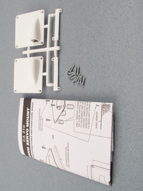 Wing Servo Mount Mini (pr)