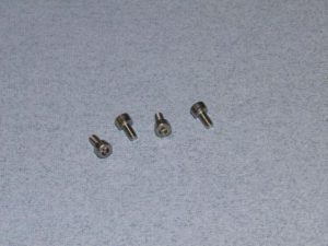 Radioactive SS Socket Head screw M3 6mm Pk4