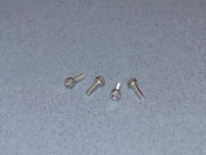 Radioactive SS Socket Head screw M3 10mm Pk4