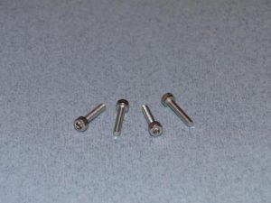 Radioactive SS Socket Head screw M3 16mm Pk4