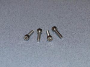 Radioactive SS Socket Head screw M4 16mm Pk4