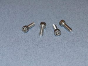 Radioactive SS Socket Head screw M5 16mm Pk4