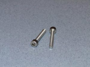 Radioactive SS Socket Head screw M5 30mm Pk2