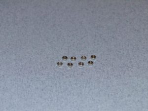 Radioactive SS Nuts M2 Pk8