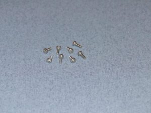 Radioactive SS Pozi Pan Head screw M2 6mm Pk8