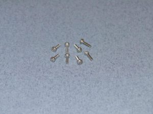 Radioactive SS Pozi Pan Head screw M2 8mm Pk8