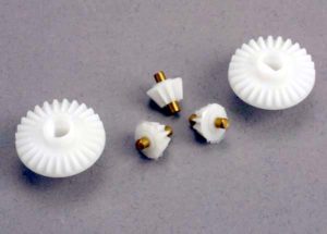 Traxxas Differential bevel gear set 3-small & 2-large side bevel
