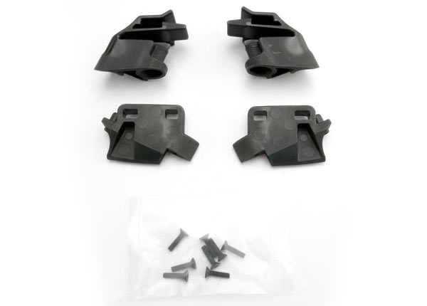 Traxxas Retainer, battery hold-down, front 2  rear 2  CCS 3x12