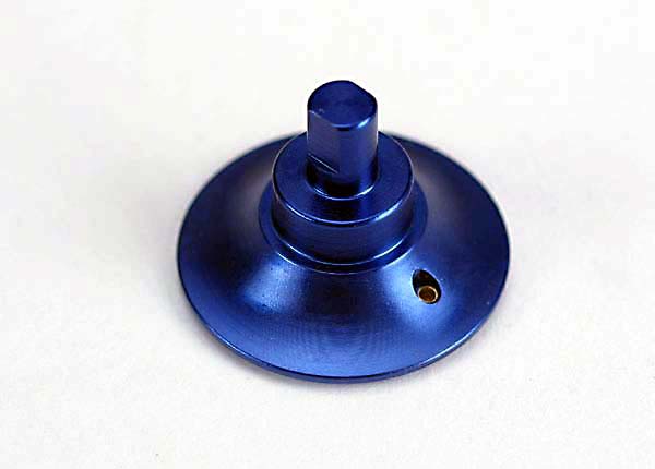 Traxxas Blue-anodized alu differential ouput shaft non-adjust