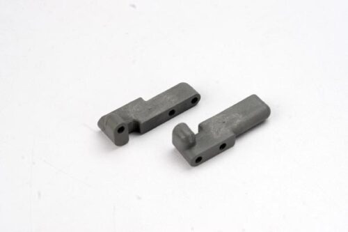 Traxxas Servo mounts, steering shift (f&r)(grey)