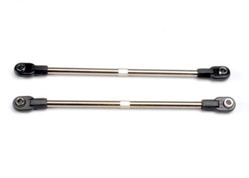 Traxxas Turnbuckles, 106mm front tie rods 2 includes installed
