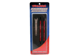 Traxxas Toe links Maxx Tubes red-anodized 7075-T6 aluminum stron