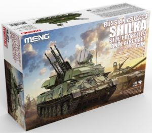 Meng Russian ZSU-23-4 Shilka Self-Propelled Anti-Aircraft Gun