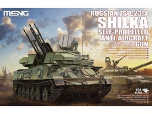 Meng Russian ZSU-23-4 Shilka Self-Propelled Anti-Aircraft Gun
