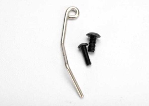 Traxxas Hanger, metal for tuned pipe  4x8 BCS 1  3x10 BCS 1