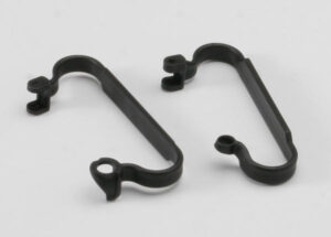 Traxxas Nerf bars, chassis (black)