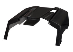 Traxxas Canopy, rear, black, Aton