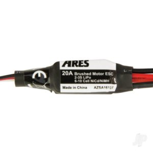 20-Amp Brushed Motor ESC with T-Connector (Gamma 370 V2)